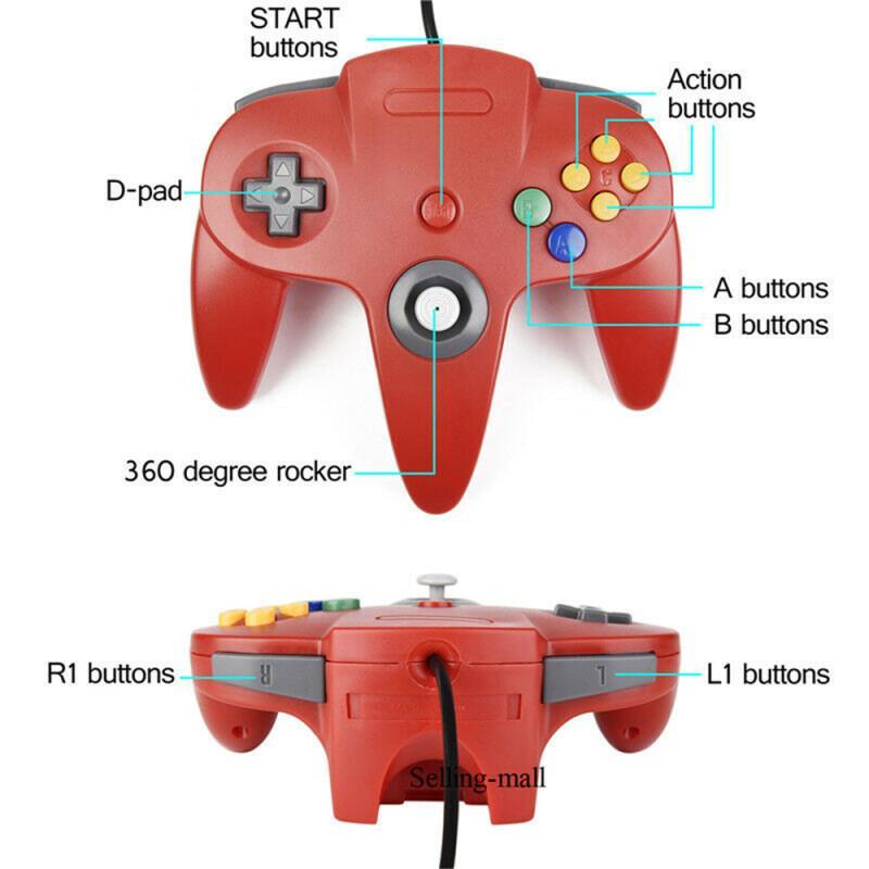 N64 Controller Classic USB Wir - Retro Gaming Pro avaliação e preço
