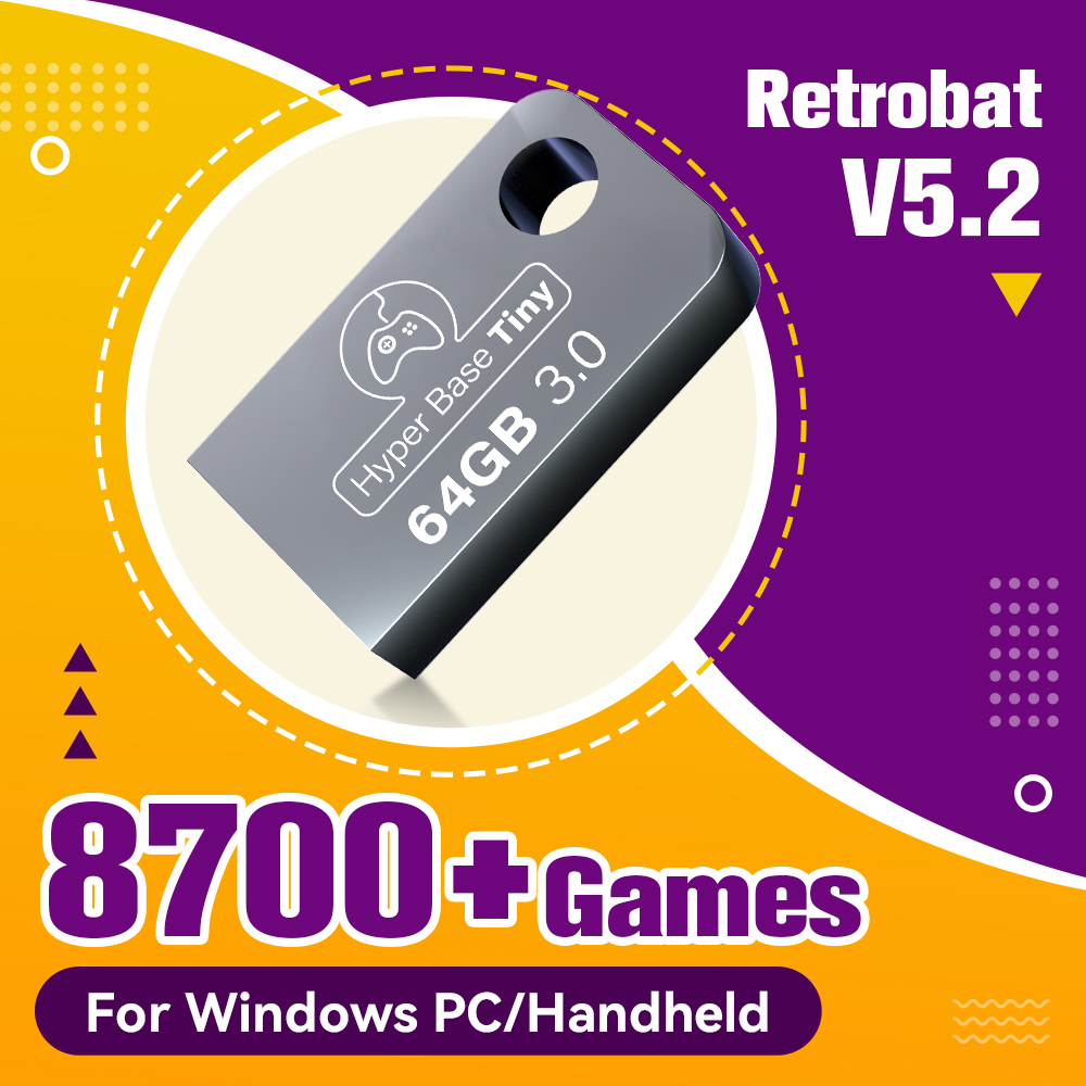 Retrobat Gaming USB Stick With - Retro Gaming Usb Stick avaliação e preço