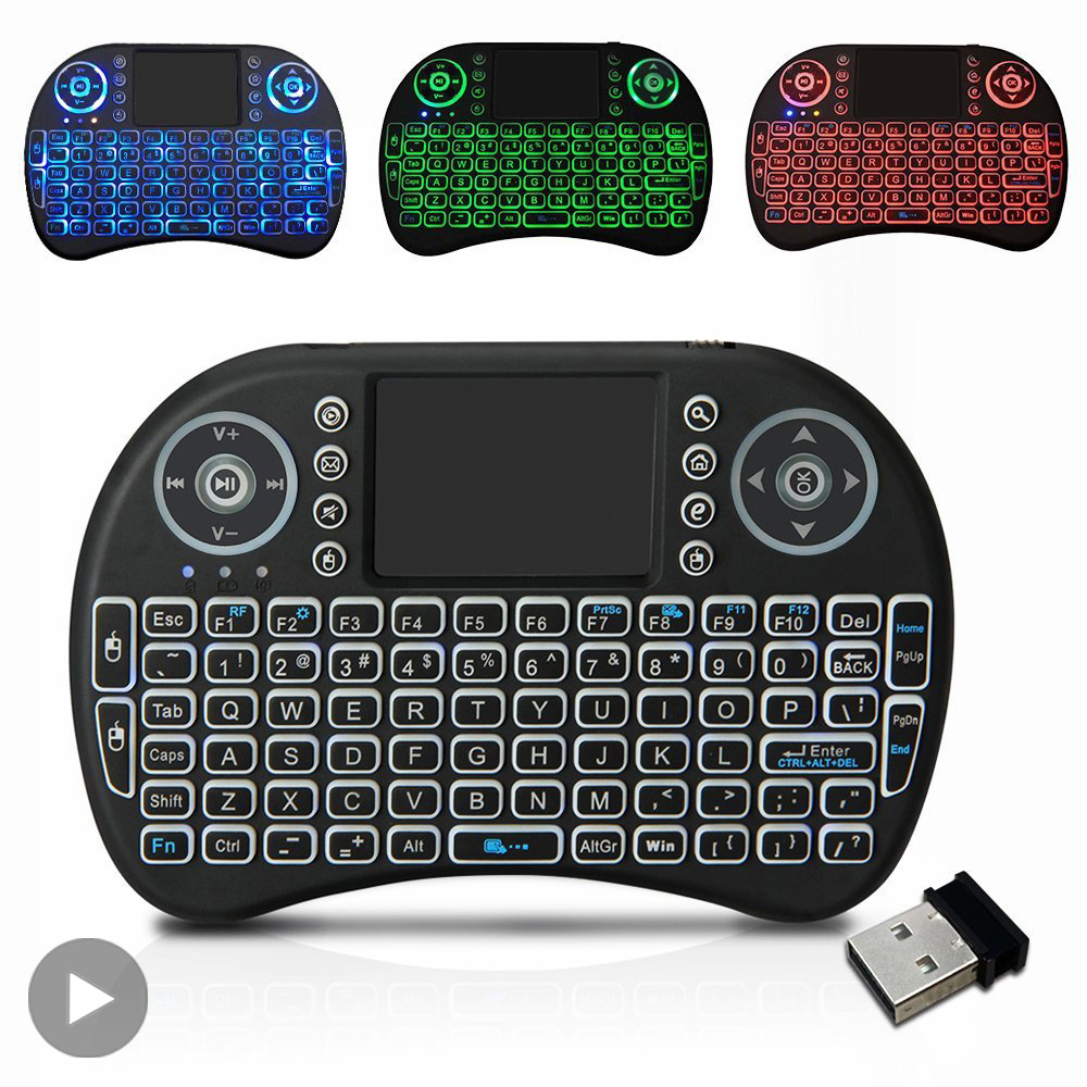 Backlit Mini Wireless Keyboard - Retro Gaming Zx Spectrum avaliação e preço