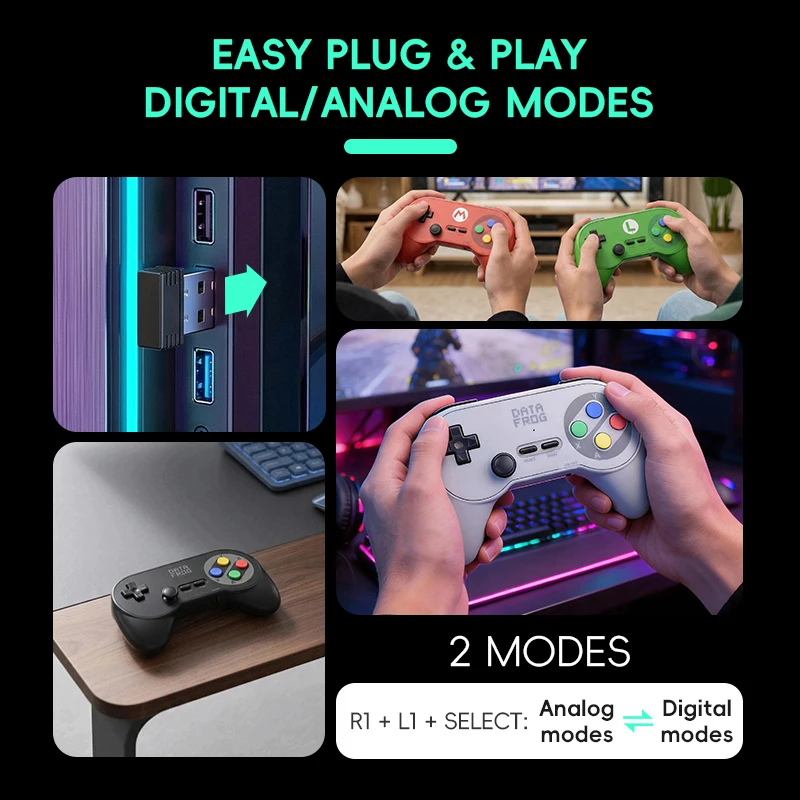 PC07 Wireless Controller Retro - Retro Gaming Tv Box avaliação e preço
