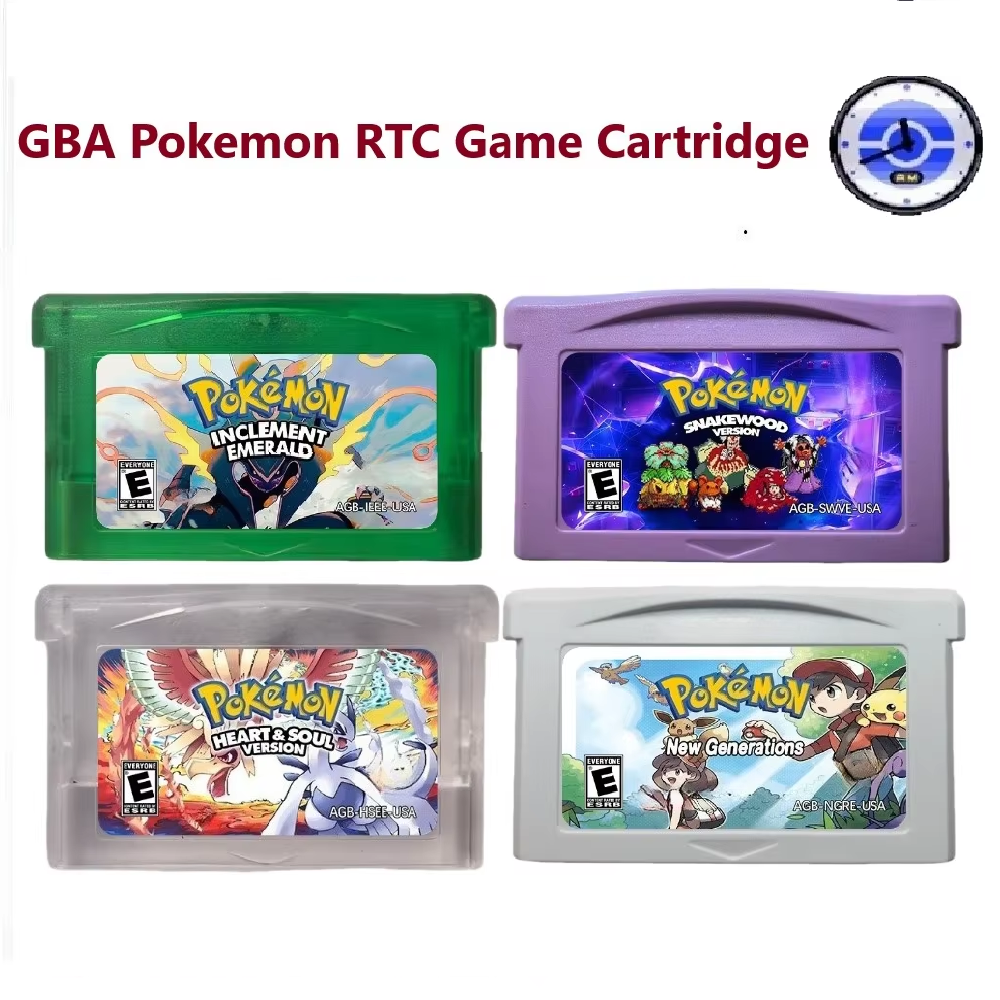 Pokemon GBA English Game Cartr - Rom Cartridge Flash avaliação e preço