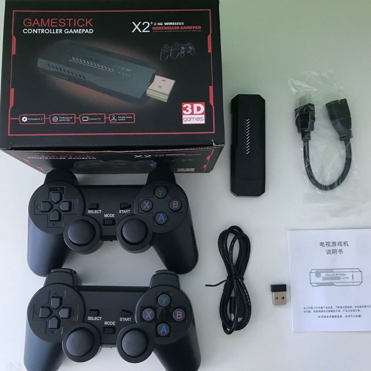 X2 Retro Video Game Console 2. - Retro Gaming Game Stick avaliação e preço