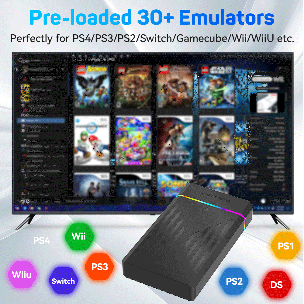 3TB Portable Gaming HDD Launch - Retro Gaming Devices avaliação e preço