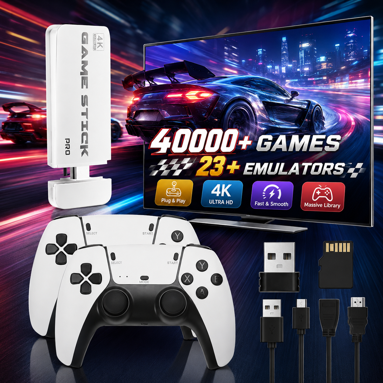 M15 Ultra Retro Game Console 6 - Retro Gaming Game Stick avaliação e preço